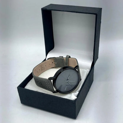 UNISEX MOVEMENT: QUARTZ TOMI MINIMALIST ANALOGUE WATCH