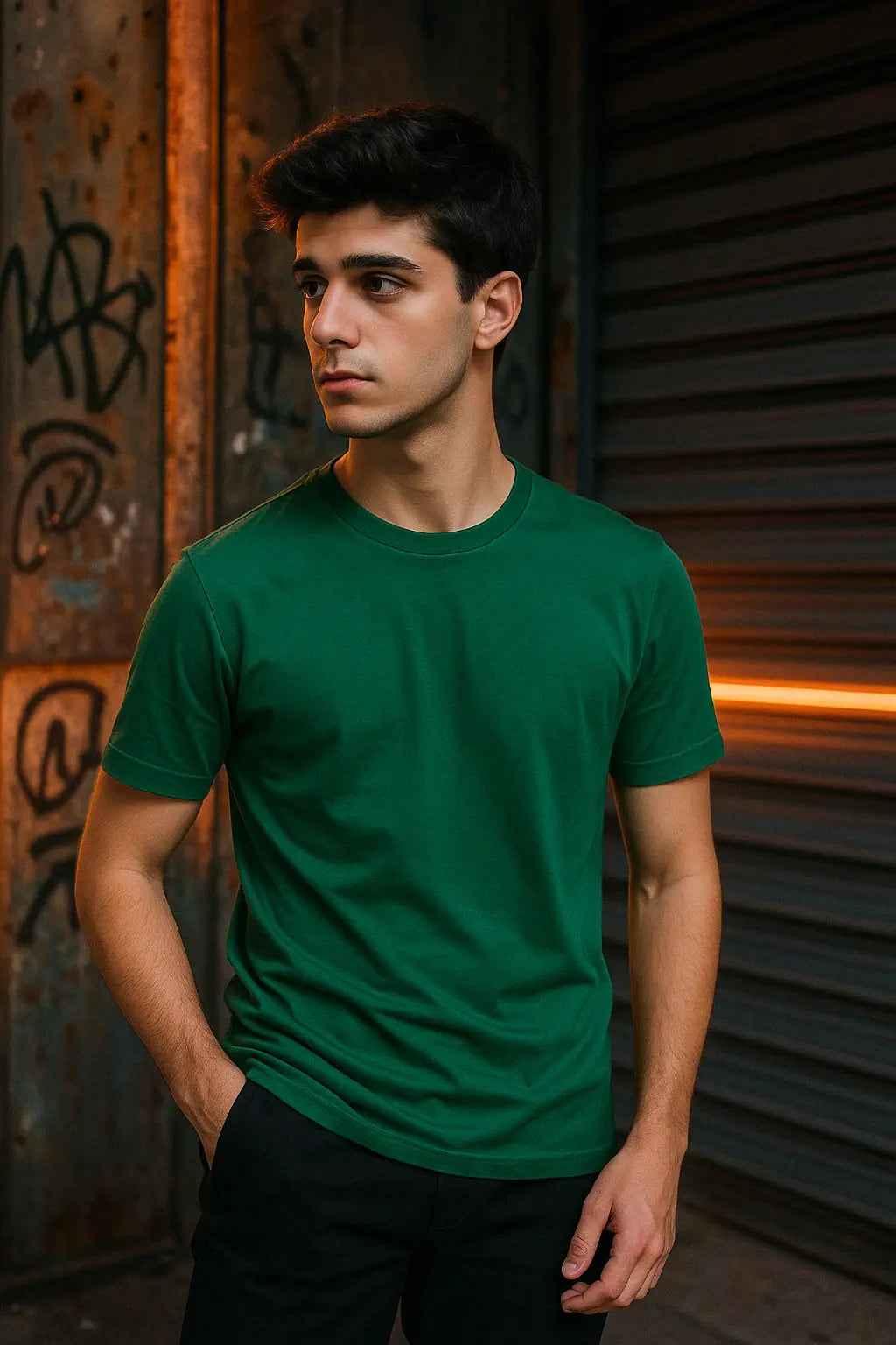 Emerald Green T shirt