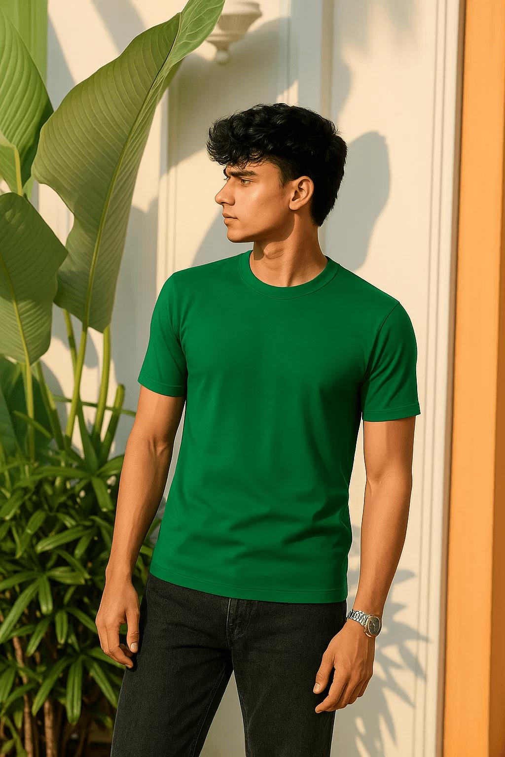 Emerald Green T shirt