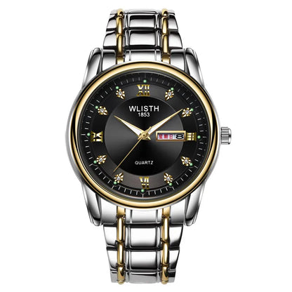 Swiss Brand Men's Outdoor Quartz Watch: Business, Waterproof, Luminous, Fashion.