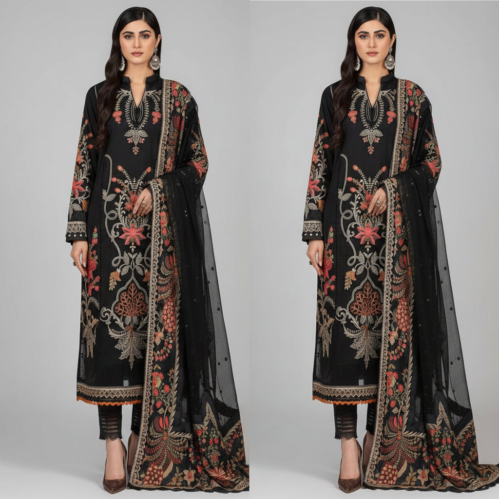 MARIA B SATEEN LAWN