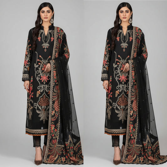 MARIA B SATEEN LAWN