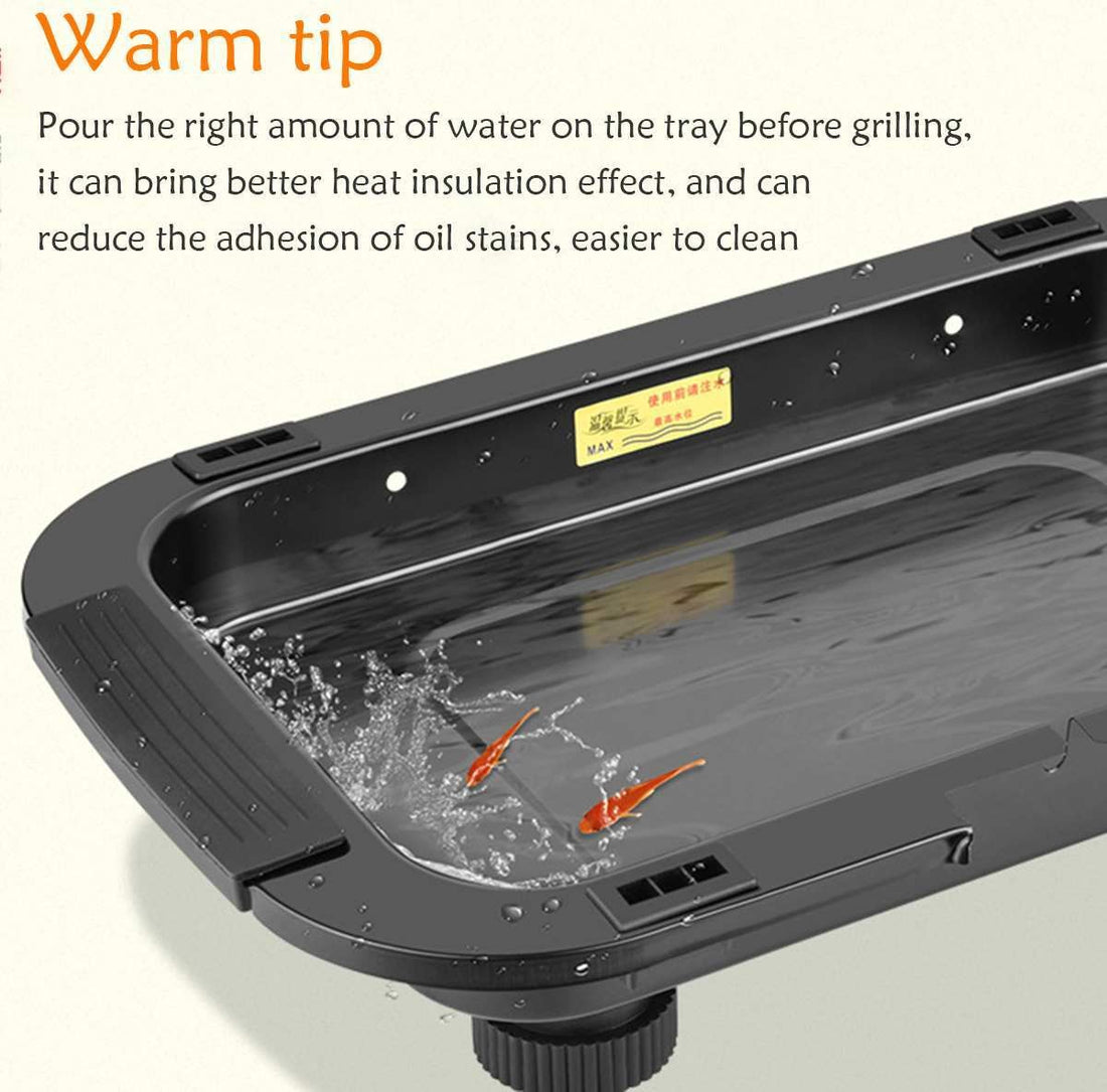 European Standard Spot Household Smokeless  Electric Barbecue Grill