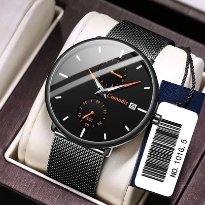 Men's fashion quartz watches, business waterproof student watches, cross-border wholesale.