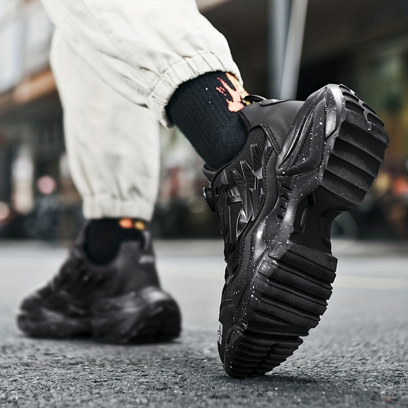 Men'S Breathable Running Shoes - Lightweight Sneakers with Cushioned TPU Sole,