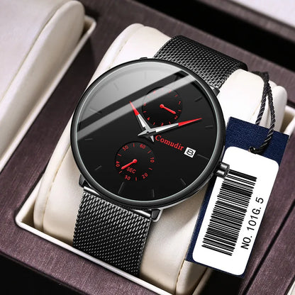 Men's fashion quartz watches, business waterproof student watches, cross-border wholesale.