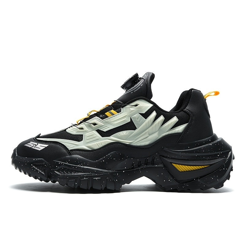 Men'S Breathable Running Shoes - Lightweight Sneakers with Cushioned TPU Sole,