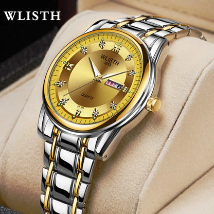 Swiss Brand Men's Outdoor Quartz Watch: Business, Waterproof, Luminous, Fashion.