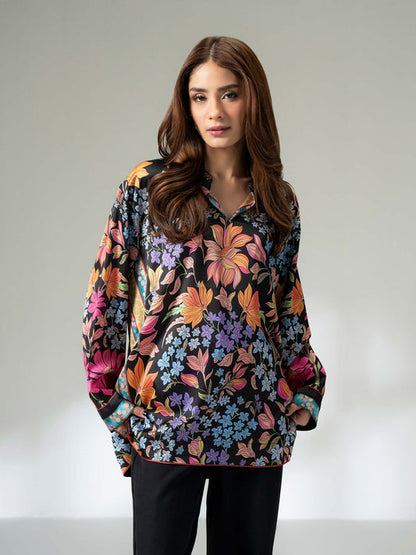 Ladies Cambric Co-ord Set- Embroidered