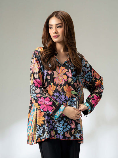 Ladies Cambric Co-ord Set- Embroidered