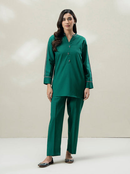 Ladies Cambric Co-ord Set- Embroidered