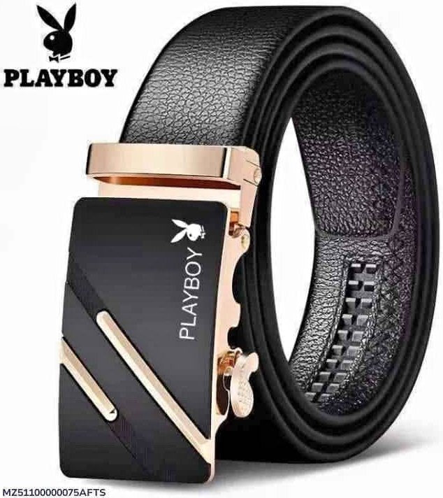 Genuine leather belt for men