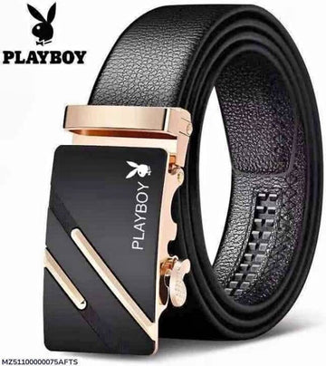 Genuine leather belt for men