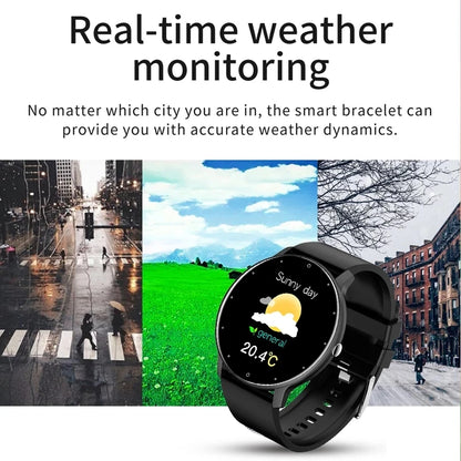 LIGE 2025 Smartwatch – Waterproof, Heart Rate Monitor for men, women