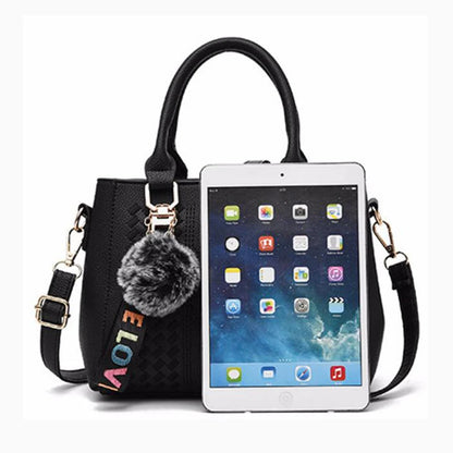 Chic Embroidered Shoulder Bag – Premium Leather Handbag for Women