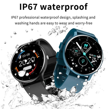 LIGE 2025 Smartwatch – Waterproof, Heart Rate Monitor for men, women