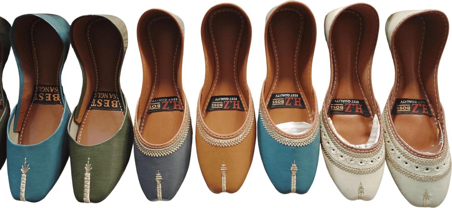Ladies Khusa for festival (pack of six sizes)