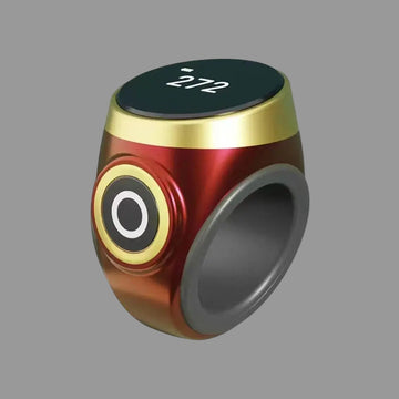 Smart Digital Tasbih Ring Vibration Prayer Time Reminder Prevents Forgot Count Miss Worship Waterproof for Daily Prayer