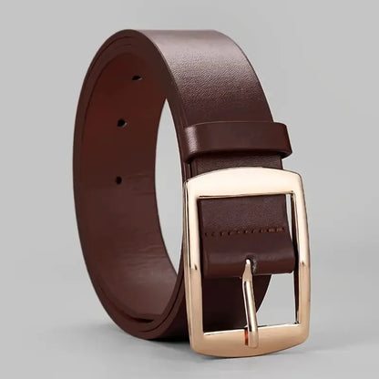 Luxury Belt for Men  Leather, Metal Pin, Buckle High imported Quality