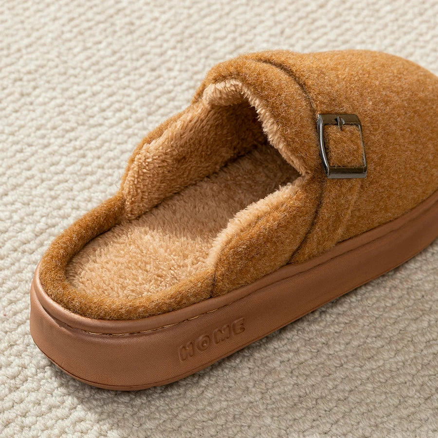 Winter Women's Indoor Slippers Warm Soft Soled Comfortable