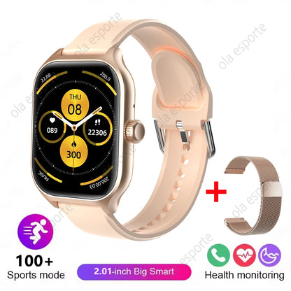 AMOLED Smartwatch – GPS, Bluetooth Call, Fitness & Health Tracker for Men/Women