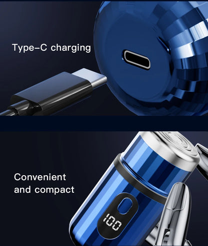Mini Portable Electric Shaver Capsule Design Travel Home Use recharge able Pocket Electric Razor