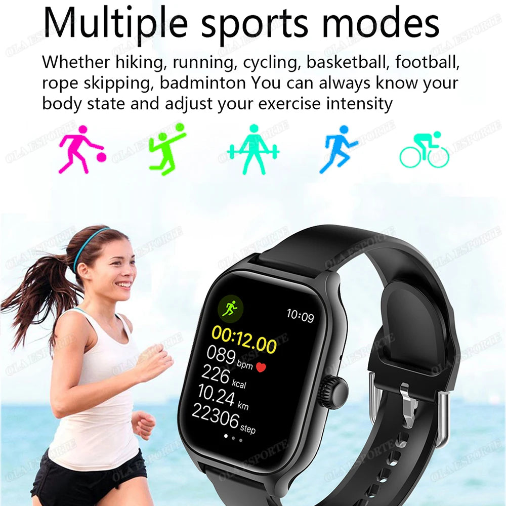 AMOLED Smartwatch – GPS, Bluetooth Call, Fitness & Health Tracker for Men/Women