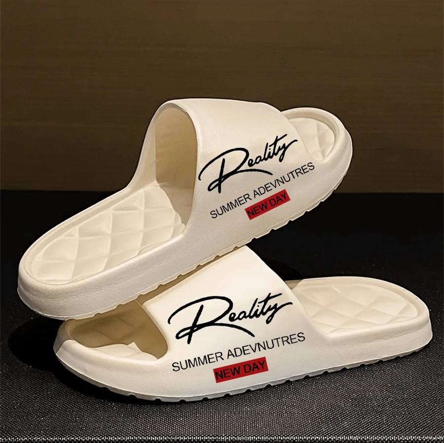 Summer innovative design EVA men's shoes, soft and lightweight home slippers