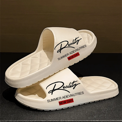 Summer innovative design EVA men's shoes, soft and lightweight home slippers