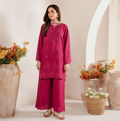 SAPPHIRE, LUXURY PRIMEIUM EMBROIDERED  LAWN SUIT