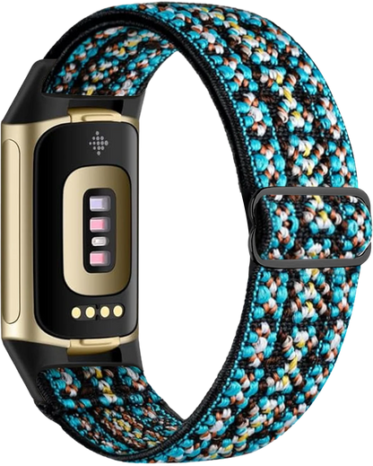 New Soft Nylon Strap for Fitbit Charge 6/5 Braided Bracelet Correa for Fitbit Charge 5 6 Gift Giving Goodies