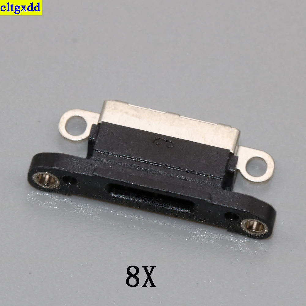 cltgxdd 1piece FOR iPhone 4S 5 6 6S 6sPlus 7 7Plus 8 8SE X 8X USB charging port plug, power socket, socket connector replacemen