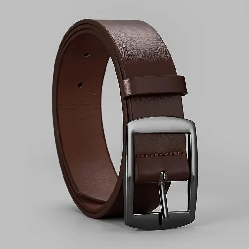 Luxury Belt for Men  Leather, Metal Pin, Buckle High imported Quality
