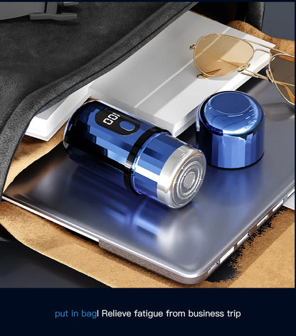 Mini Portable Electric Shaver Capsule Design Travel Home Use recharge able Pocket Electric Razor