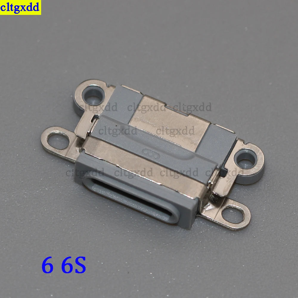 cltgxdd 1piece FOR iPhone 4S 5 6 6S 6sPlus 7 7Plus 8 8SE X 8X USB charging port plug, power socket, socket connector replacemen