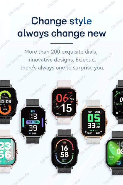 Women’s Smart Fitness Watch | All-in-One Health Monitor & Bluetooth Calling