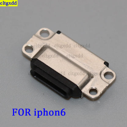 cltgxdd 1piece FOR iPhone 4S 5 6 6S 6sPlus 7 7Plus 8 8SE X 8X USB charging port plug, power socket, socket connector replacemen