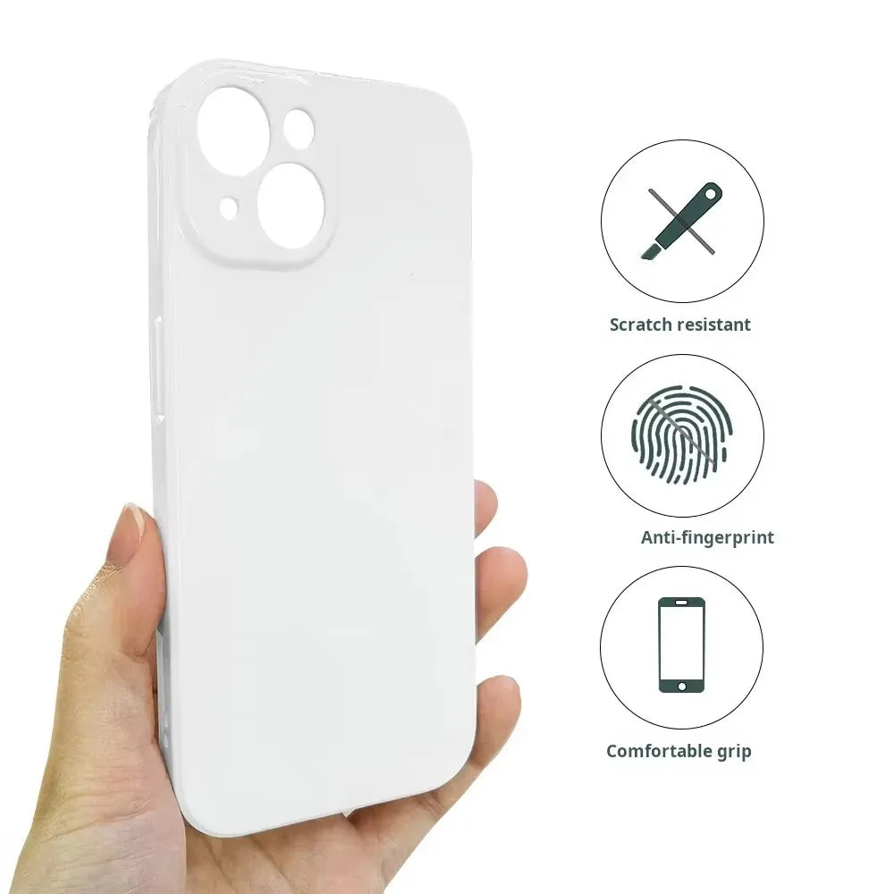 Single Layer 3D Sublimation Phone Case Thermal Heat Transfer Film Cover For iPhone 17 16 15 14 13 12 11 Pro Max 8 7 Plus XS XR