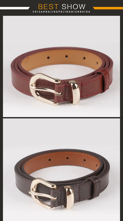 Belts for Women High Quality Fashion Casual Jeans Women's Belt Luxury Designer Brand Pin Buckle Belt New Trend Waist Belt LD2302