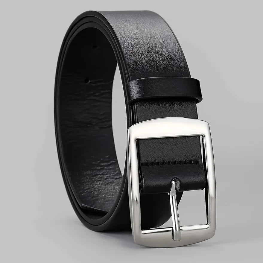 Luxury Belt for Men  Leather, Metal Pin, Buckle High imported Quality