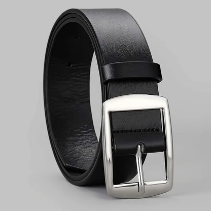 Luxury Belt for Men  Leather, Metal Pin, Buckle High imported Quality