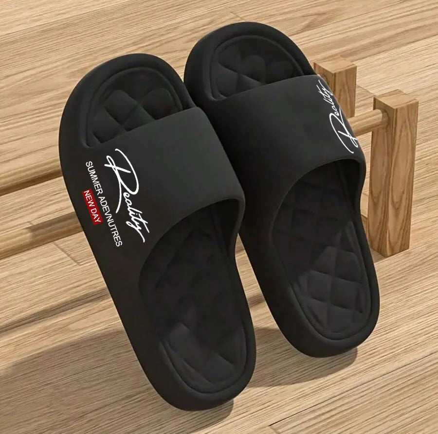 Summer innovative design EVA men's shoes, soft and lightweight home slippers