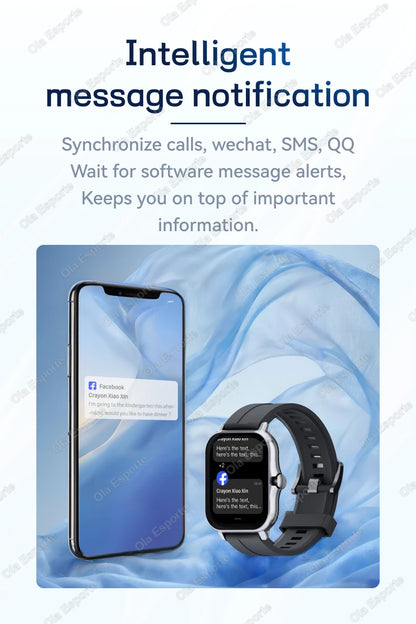 Women’s Smart Fitness Watch | All-in-One Health Monitor & Bluetooth Calling