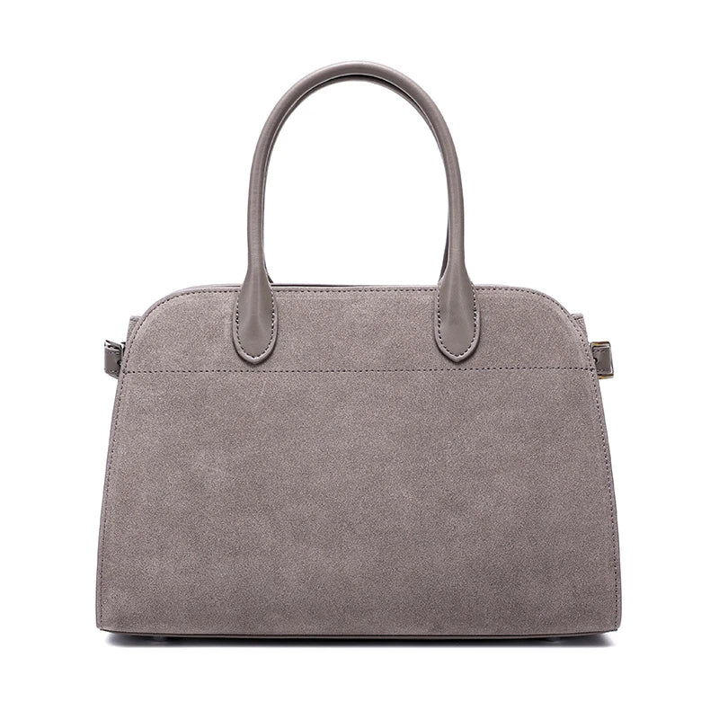 Autumn winter women's Natural Suede leather Crossbody Bag designer Genuine leather