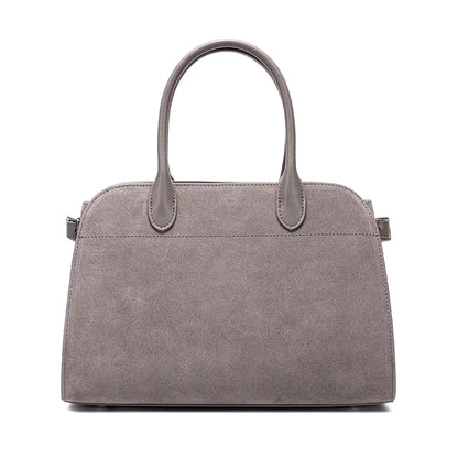 Autumn winter women's Natural Suede leather Crossbody Bag designer Genuine leather