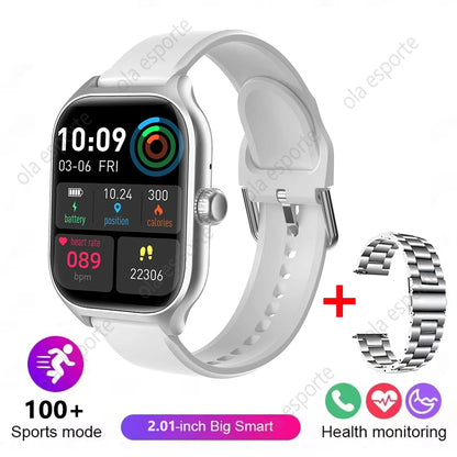 AMOLED Smartwatch – GPS, Bluetooth Call, Fitness & Health Tracker for Men/Women