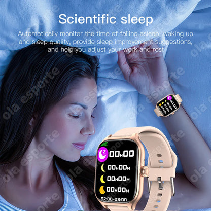 AMOLED Smartwatch – GPS, Bluetooth Call, Fitness & Health Tracker for Men/Women