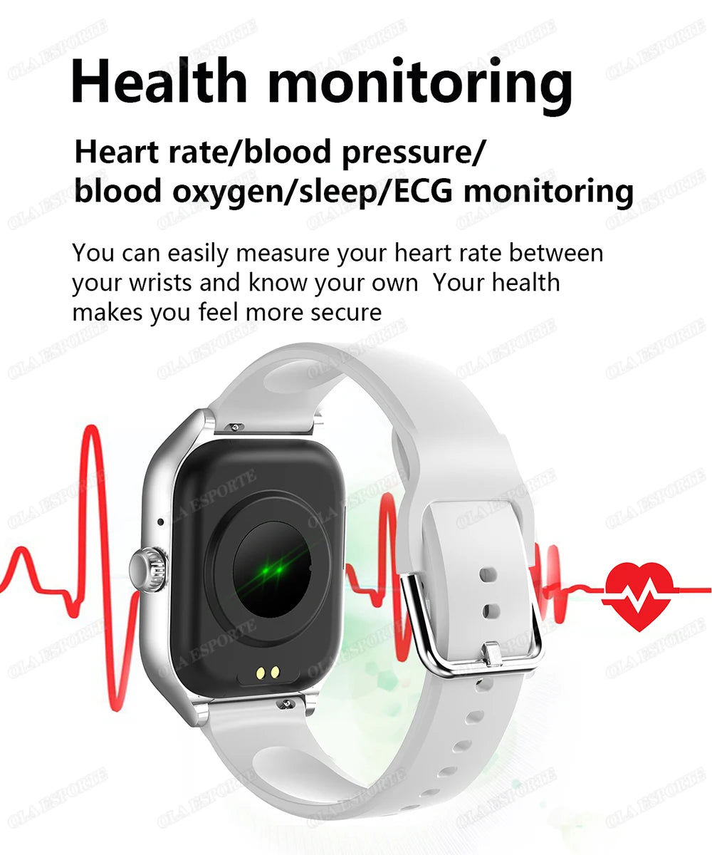 AMOLED Smartwatch – GPS, Bluetooth Call, Fitness & Health Tracker for Men/Women