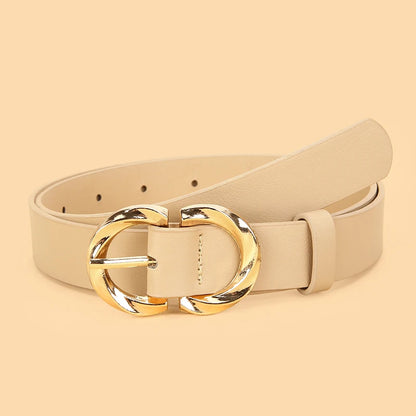3pc Women'S Minimalist and Stylish Versatile Belts, Classic Belts for Jeans and Dresses, Solid Color Elegant Belts