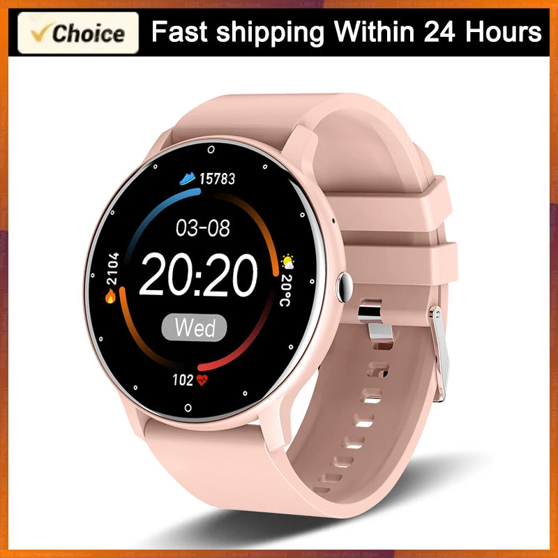 LIGE 2025 Smartwatch – Waterproof, Heart Rate Monitor for men, women